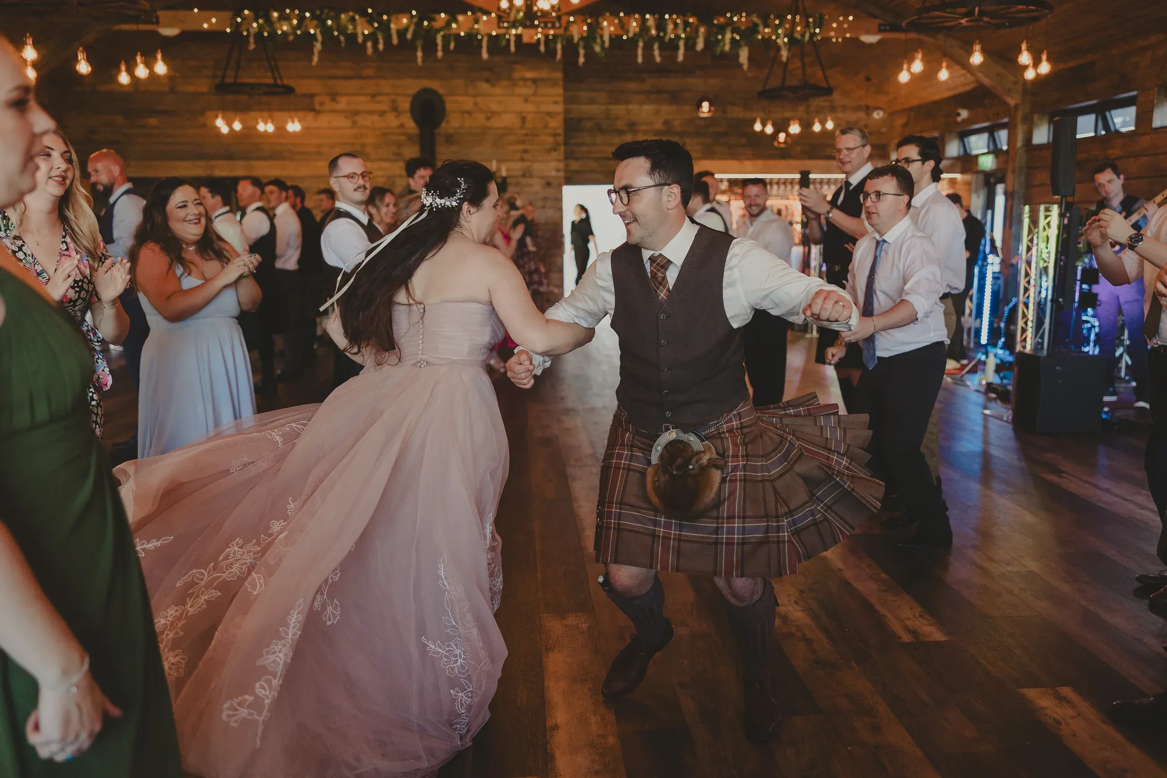Ceilidh dancing